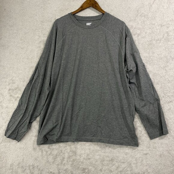 Lands' End Other - NWOT Lands' End Men's Size XL Heather Gray Long Sleeve Shirt